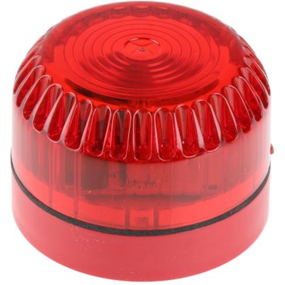 Eaton Series Red Flashing Beacon, 9 → 60 V dc, Surface Mount, Xenon Bulb, IP21C, IP65