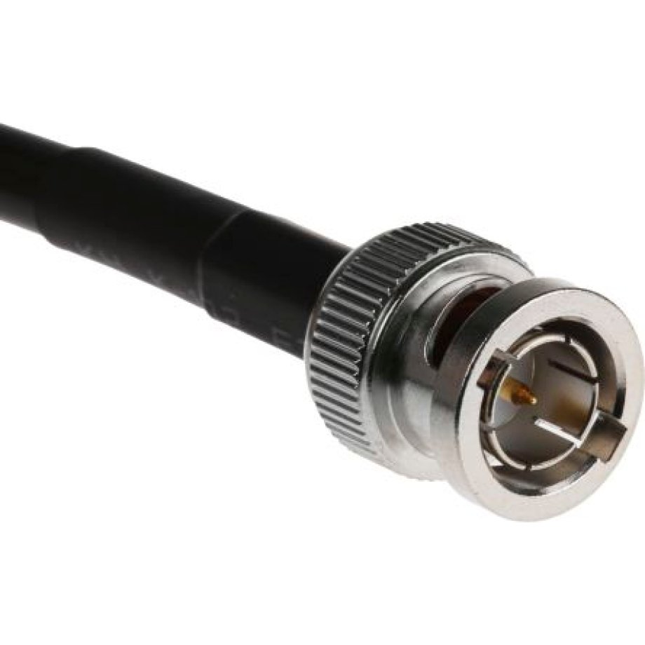 RS PRO Male BNC to Male BNC, 1m, RG59 Coaxial, Teinated75 Ω